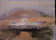 Joseph Mallord William Turner Lake oil painting artist